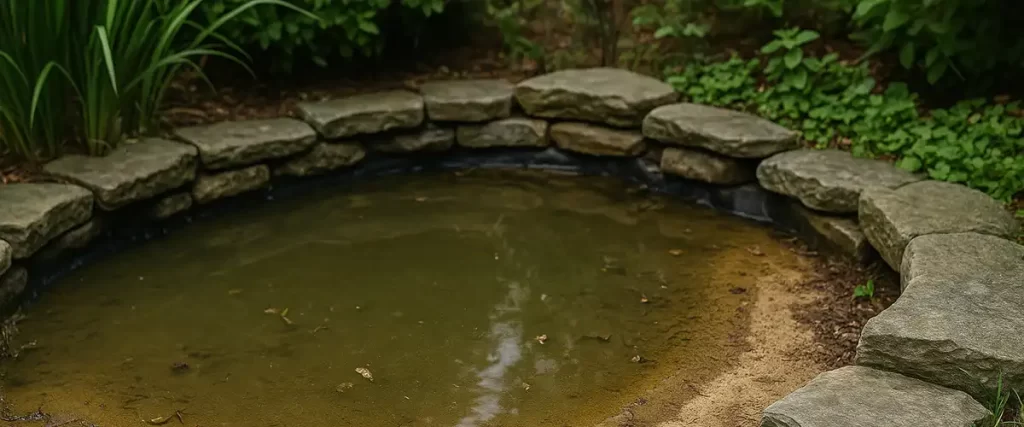 Pond Water Level Keeps Dropping