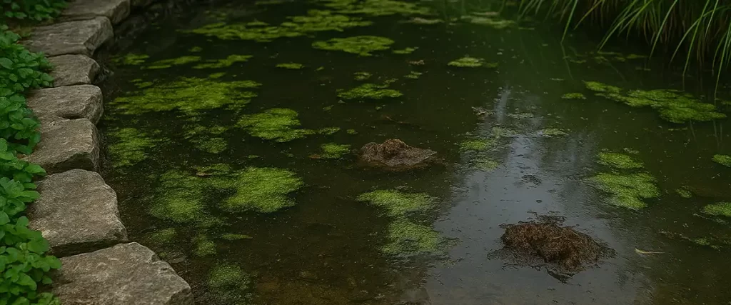 Unpleasant or Rotten Smells Coming From the Pond